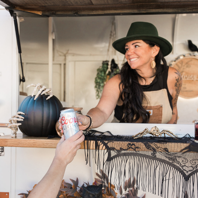 Photo of Amberdee (Owner) serving a drink.